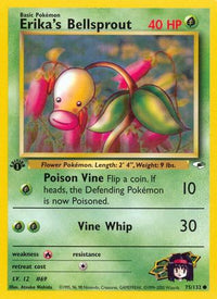 Erika's Bellsprout (75/132)  - Gym Heroes 1st Edition
