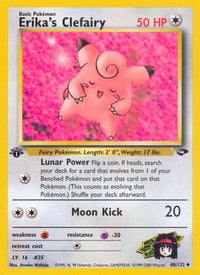 Erika's Clefairy (40/132)  - Gym Challenge Unlimited
