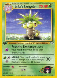 Erika's Exeggutor (44/132)  - Gym Heroes 1st Edition