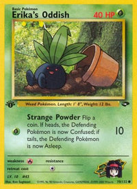 Erika's Oddish (70/132)  - Gym Challenge Unlimited