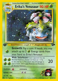 Erika's Venusaur (4/132)  - Gym Challenge 1st Edition Holofoil