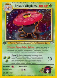 Erika's Vileplume (5/132) - Gym Heroes 1st Edition Holofoil