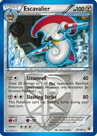 Escavalier (Team Plasma) (61/101)  - Plasma Blast