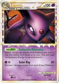 Espeon (Prime) (81/90) - Undaunted Holofoil