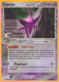 Espeon (Delta Species) (4/113)  - Delta Species Reverse Holofoil