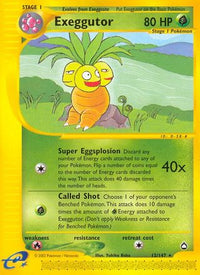 Exeggutor (12/147)  - Aquapolis