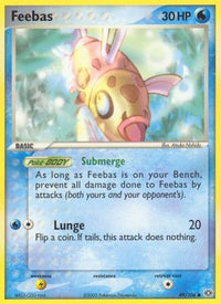 Feebas (49/106)  - Emerald Reverse Holofoil