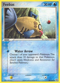 Feebas (50/106)  - Emerald Reverse Holofoil