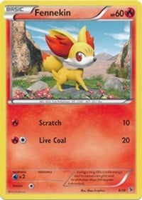 Fennekin (8/39)  - Kalos Starter Set