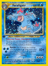 Feraligatr (5/111) - Neo Genesis 1st Edition Holofoil