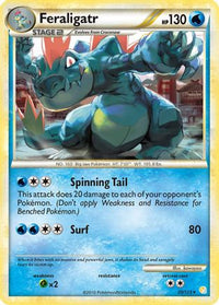 Feraligatr (20/123)  - HeartGold SoulSilver