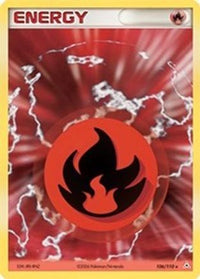 Fire Energy (106/110)  - Holon Phantoms Holofoil