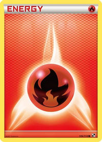 Fire Energy (106/114) - Black and White