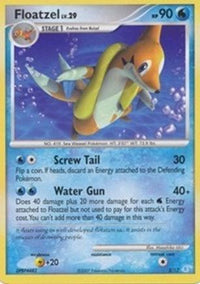 Floatzel (2) - DP Trainer Kit Manaphy & Lucario