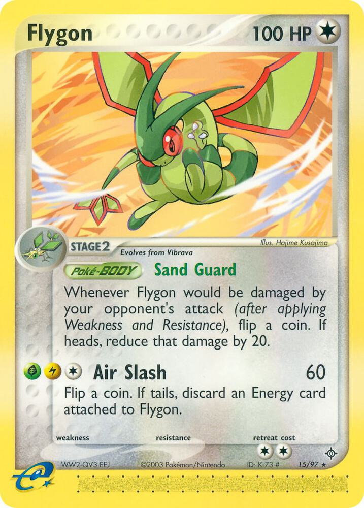 Flygon (Pokemon League) (15/97) - League & Championship Cards Holofoil