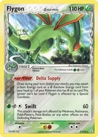 Flygon (Delta Species) (7/110)  - Holon Phantoms Reverse Holofoil