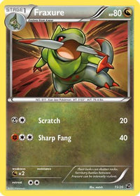 Fraxure (15/20)  - Dragon Vault Holofoil