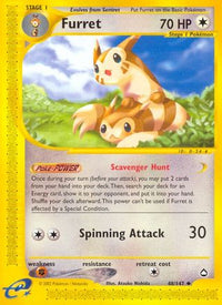 Furret (48/147)  - Aquapolis
