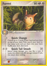 Furret (22/109) - Team Rocket Returns Reverse Holofoil