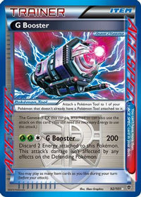 G Booster (Team Plasma) (92/101)  - Plasma Blast Holofoil
