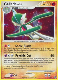 Gallade (6/132)  - Secret Wonders Holofoil