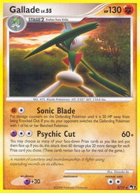 Gallade (2/17)  - POP Series 7