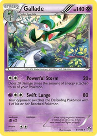 Gallade (61/135)  - Plasma Storm Holofoil