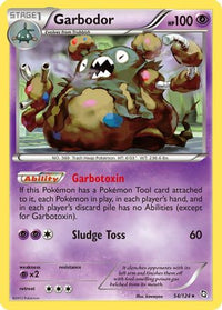 Garbodor (54/124) - Dragons Exalted Holofoil