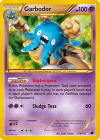 Garbodor (Secret Rare) (119/116) - Plasma Freeze Holofoil