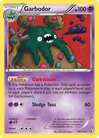 Garbodor (68/113)  - Legendary Treasures Holofoil