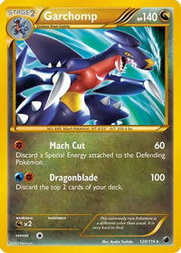 Garchomp (Secret Rare) (120/116) - Plasma Freeze Holofoil