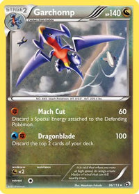 Garchomp (96/113) - Legendary Treasures Holofoil