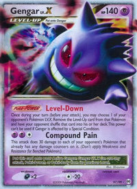 Gengar Lv.X (97/99) - Arceus Holofoil