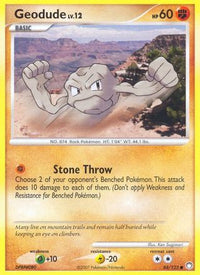 Geodude (84/123)  - Mysterious Treasures