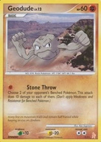 Geodude (1) - DP Trainer Kit Manaphy & Lucario