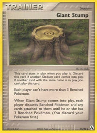 Giant Stump (75/92)  - Legend Maker