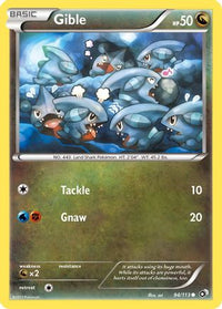 Gible (94/113)  - Legendary Treasures