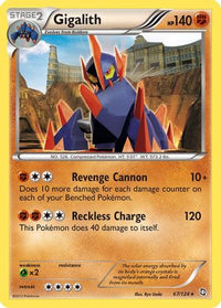 Gigalith (67/124)  - Dragons Exalted Holofoil