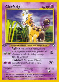 Girafarig (58/111) [Neo Genesis 1ère édition] 