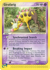 Girafarig (16/97)  - Dragon