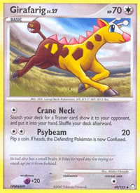 Girafarig (49/123)  - Mysterious Treasures
