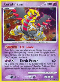Giratina (9/127) - Platinum Holofoil