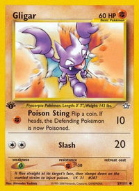 Gligar (59/111)  - Neo Genesis Unlimited