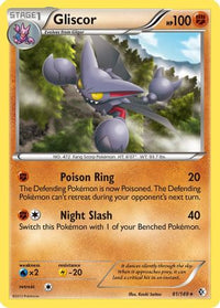 Gliscor (81/149)  - Boundaries Crossed Holofoil
