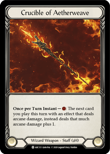 Crucible of Aetherweave // Nebula Blade [U-ARC115 // U-ARC077] (Arcane Rising Unlimited) - POKÉ JEUX