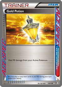 Gold Potion (140/149)  - Boundaries Crossed Holofoil