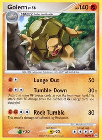 Golem (19/99)  - Arceus
