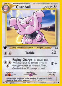 Granbull (37/111)  - Neo Genesis Unlimited
