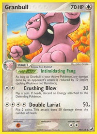 Granbull (39/115) (Estampillé) [EX : Forces invisibles] 