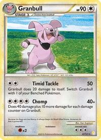 Granbull (22/123) - HeartGold SoulSilver